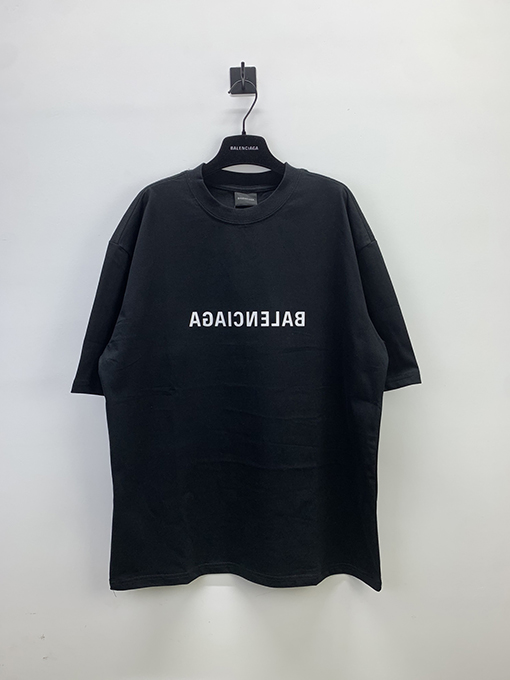 バレンシアガ半袖Tシャツ BALENCIAGAロゴTシャツ