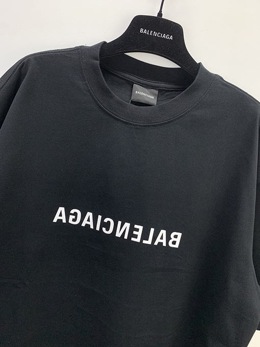 バレンシアガ半袖Tシャツ BALENCIAGAロゴTシャツ
