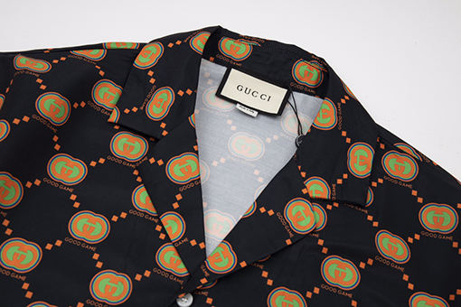 グッチ シャツスーパーコピー タップリンス双Gプリントシャツ
