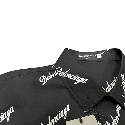 バレンシアガ シャツ スーパーコピー BALENCIAGA クラシックなフルプリントシャツ