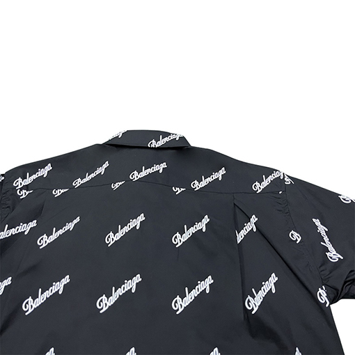 バレンシアガ シャツ スーパーコピー BALENCIAGA クラシックなフルプリントシャツ