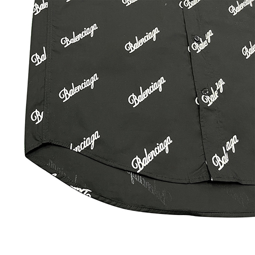 バレンシアガ シャツ スーパーコピー BALENCIAGA クラシックなフルプリントシャツ