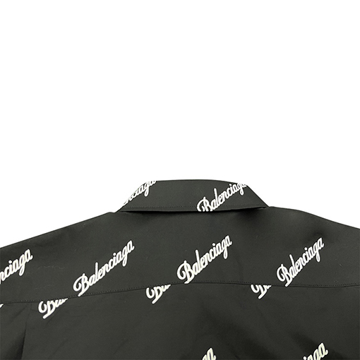 バレンシアガ シャツ スーパーコピー BALENCIAGA クラシックなフルプリントシャツ
