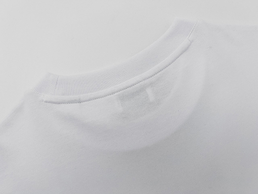 バーバリー 半袖Tシャツ コピー BBRロゴの起毛丸い文字の短袖Tシャツ