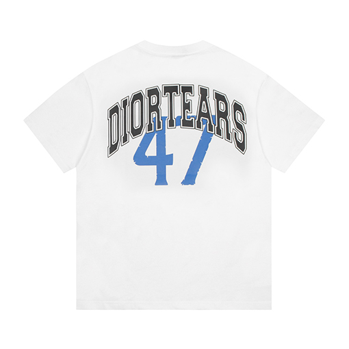 ディオール 半袖Tシャツ Fall23 TEARSシリーズ 人気47号 Tシャツ