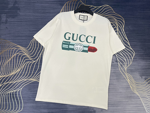 グッチ半袖Tシャツ コピー GUCCIロゴプリント