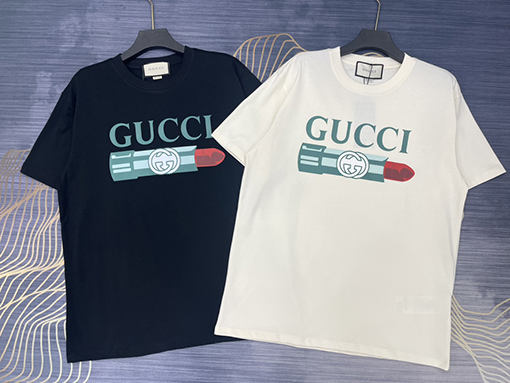グッチ半袖Tシャツ コピー GUCCIロゴプリント