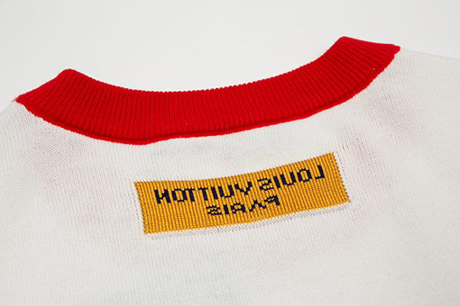 ルイヴィトン 半袖Tシャツスーパーコピー LVロゴプリント