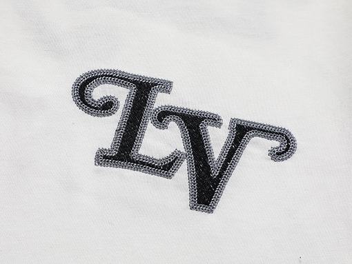 ルイヴィトン 半袖Tシャツスーパーコピー  刺繍入り半袖Tシャツ - 柔らかくて快適なファッション