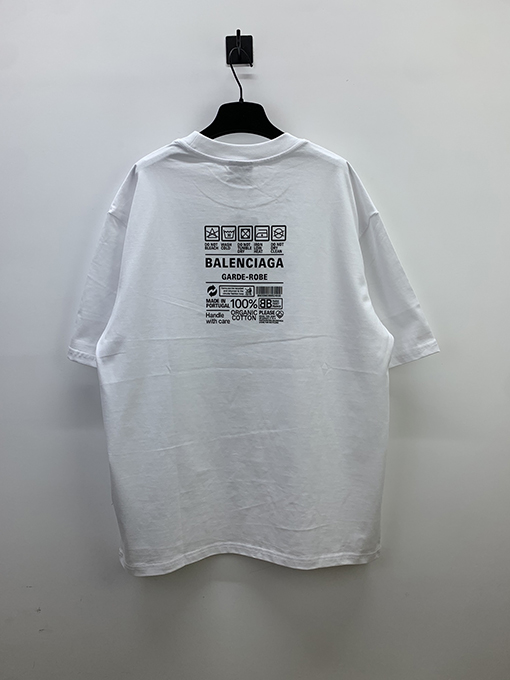 バレンシアガ 刺繍入り半袖Tシャツスーパーコピー  精密なディテールのファッションBALENCIAGA