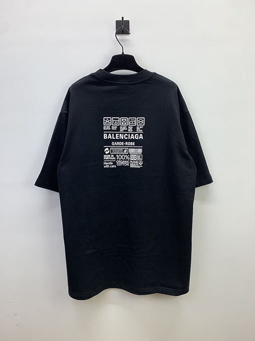 バレンシアガ 刺繍入り半袖Tシャツスーパーコピー  精密なディテールのファッションBALENCIAGA