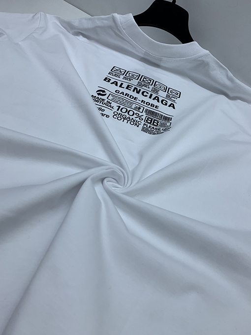 バレンシアガ 刺繍入り半袖Tシャツスーパーコピー  精密なディテールのファッションBALENCIAGA