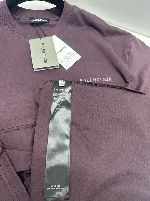 バレンシアガ 半袖Tシャツコピー  BALENCIAGAロゴプリント