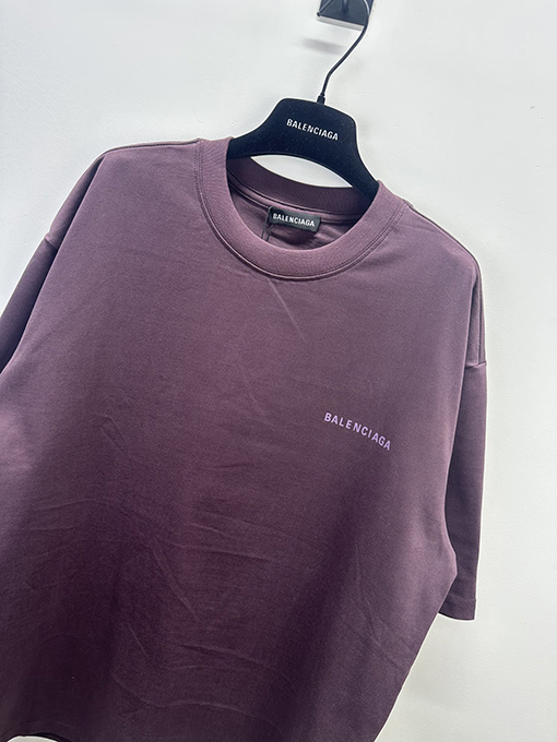 バレンシアガ 半袖Tシャツコピー BALENCIAGAロゴプリント