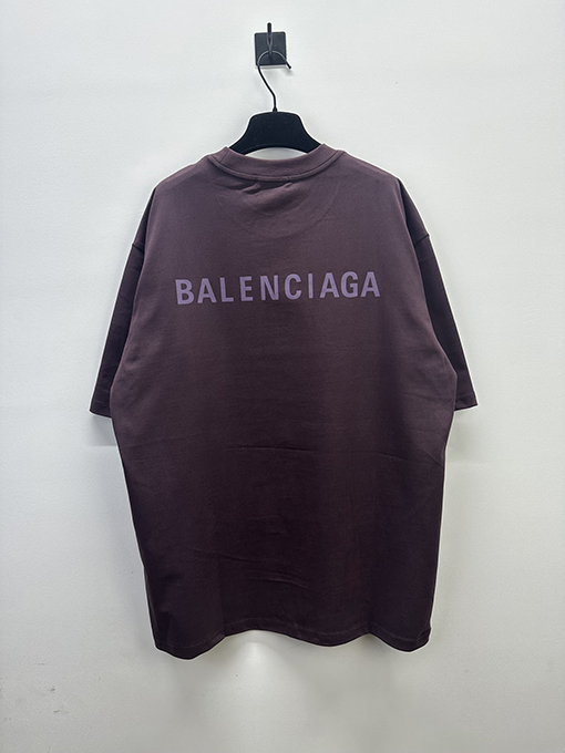 バレンシアガ 半袖Tシャツコピー BALENCIAGAロゴプリント