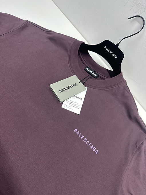 バレンシアガ 半袖Tシャツコピー BALENCIAGAロゴプリント