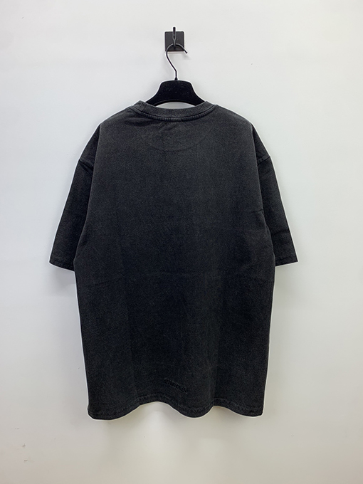 バレンシアガ 半袖Tシャツコピープリント半袖Tシャツメンズファッション通販