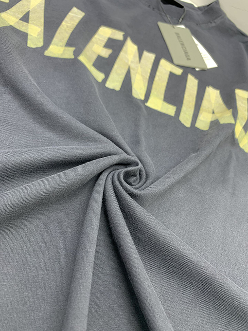バレンシアガ 半袖Tシャツコピープリント半袖Tシャツ メンズファッション通販