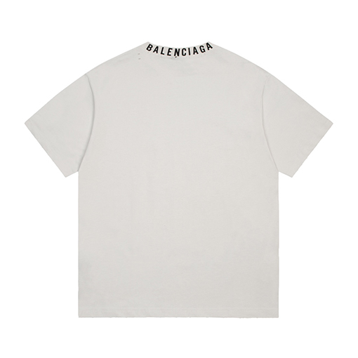 バレンシアガ 半袖Tシャツコピー blcg新作の文字刺繍Tシャツ