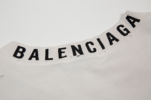 バレンシアガ 半袖Tシャツコピー blcg新作の文字刺繍Tシャツ