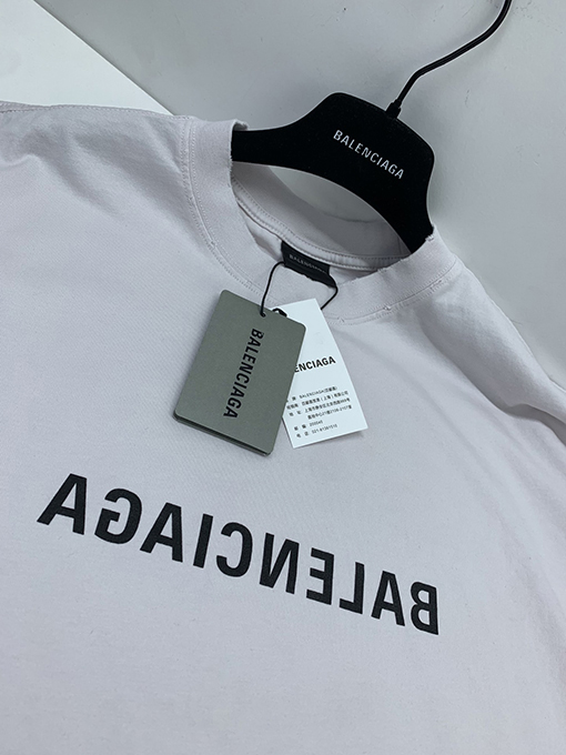バレンシアガ 半袖Tシャツ プリント半袖Tシャツメンズファッション通販