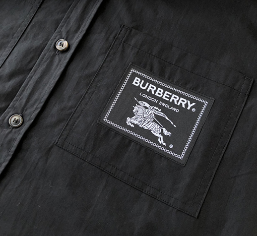 バーバリーBURBERRYスーパーコピー 新しいバージョンの戦馬のエンブレムが入った半袖シャツ