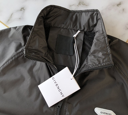 ジバンシイジャケット スーパーコピー GIVENCHY 環境に優しいナイロン長袖スキンジャケット TK-MXシリーズ スタンドカラー仕様
