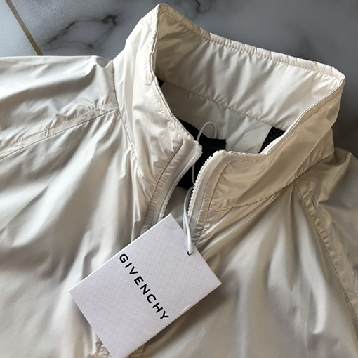ジバンシイジャケット スーパーコピー GIVENCHY 環境に優しいナイロン長袖スキンジャケット TK-MXシリーズ スタンドカラー仕様