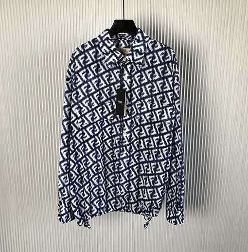 フェンディ シャツ FENDI リラックス感満載のFF柄シャツ