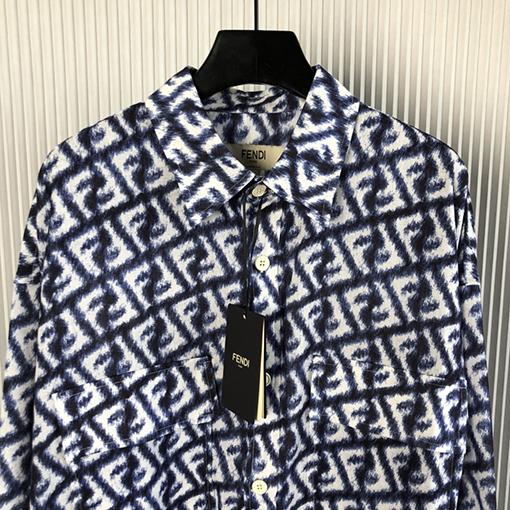 フェンディ シャツ FENDI リラックス感満載のFF柄シャツ