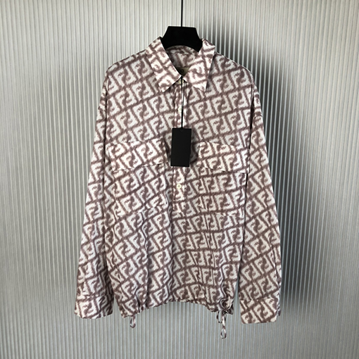 フェンディ シャツ FENDI リラックス感満載のFF柄シャツ