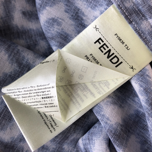 フェンディ シャツ FENDI リラックス感満載のFF柄シャツ