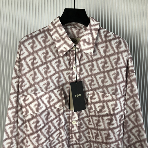フェンディ シャツ FENDI リラックス感満載のFF柄シャツ