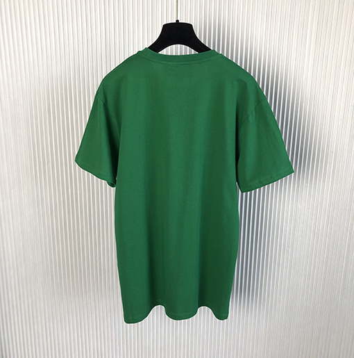 グッチ 半袖Tシャツ  23ss春夏 Woof Woof  プリント綿短袖Tシャツ