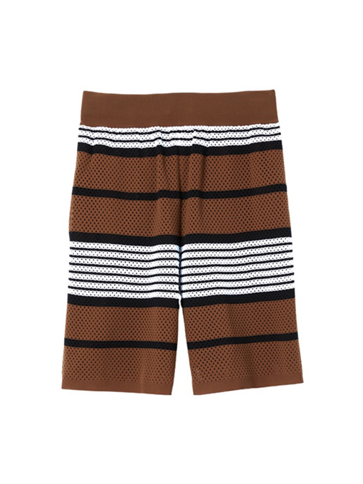 バーバリー スウェットパンツ スーパーコピー BURBERRY ネット編み運動服セットの網目ショートパンツ