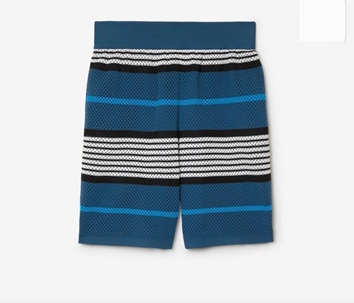 バーバリー スウェットパンツ スーパーコピー BURBERRY ネット編み運動服セットの網目ショートパンツ