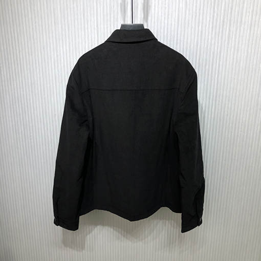 プラダ ジャケット  スーパーコピー    クラシックなジャケット風裏起毛シャツ