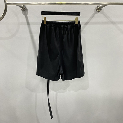 リックオウエンス スウェットパンツ  Rick Owens 五つ星カットパッチワーク ゴム紐付きルーズショートパン