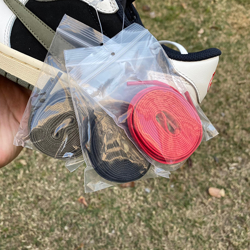 ナイキ  スニーカースーパーコピー ジョーダン1 LOW x Travis Scott オリーブ  シューズ