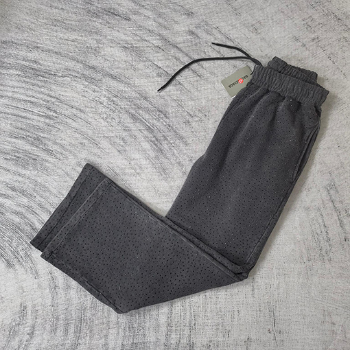 アディダス x バレンシアガ コラボ✦ OVERSIZE クライン水晶ビジュー スウェットパンツ
