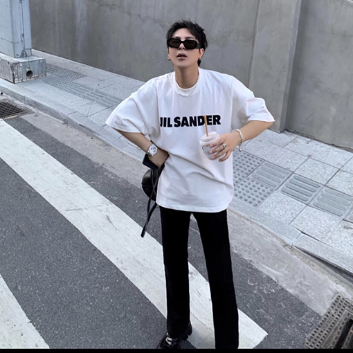 ジルサンダー 短袖Tシャツ  スーパーコピー  JIL SANDER ベーシックな短袖Tシャツ クラシックなデザイン