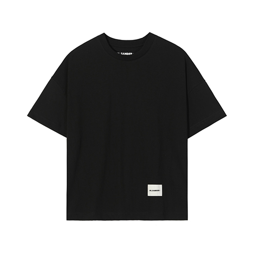 ジルサンダー 短袖Tシャツ コピー JIL SANDER シンプルでスタイリッシュなロゴ刺繍入りTシャツ