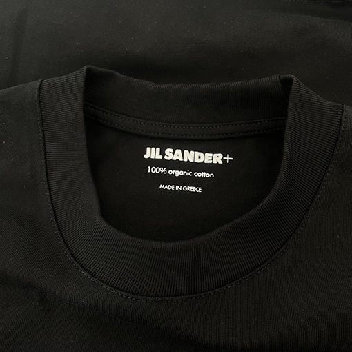 ジルサンダー 短袖Tシャツ コピー JIL SANDER シンプルでスタイリッシュなロゴ刺繍入りTシャツ
