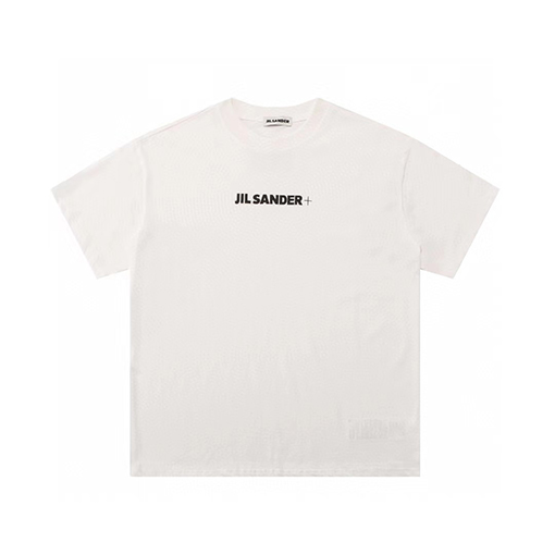 ジルサンダー 短袖Tシャツ JIL SANDERミニマルなロゴプリントTシャツ