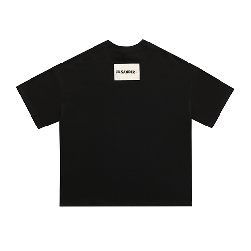 ジルサンダー 短袖Tシャツ JIL SANDERミニマルなロゴプリントTシャツ