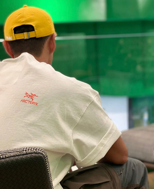 ジルサンダー x アークテリクス コラボ 短袖Tシャツ スーパーコピー オーバーサイズ