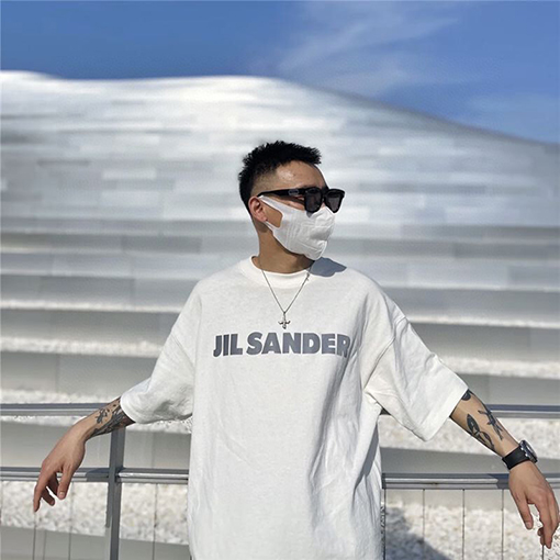 ジルサンダー x アークテリクス コラボ 短袖Tシャツ スーパーコピー オーバーサイズ