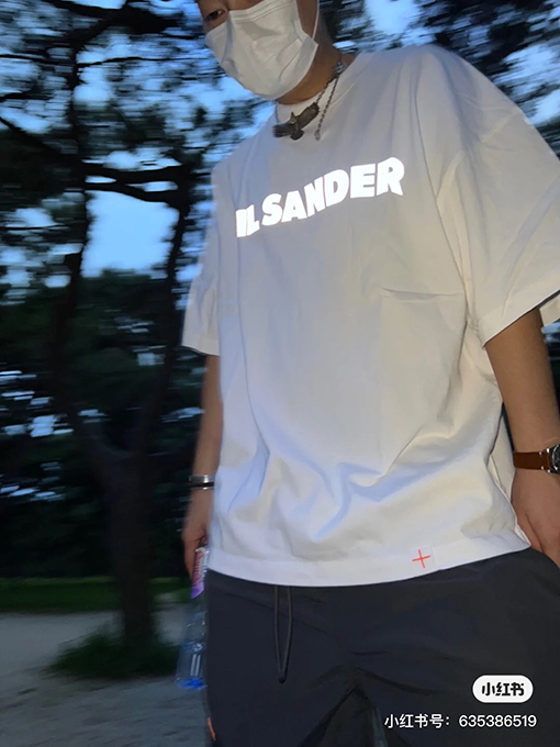 ジルサンダー x アークテリクス コラボ 短袖Tシャツ スーパーコピー オーバーサイズ