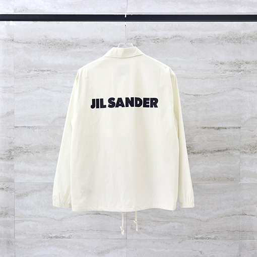 ジルサンダー 長袖Tシャツ JIL SANDER 22ssシンプルなレタープリントの男女用ジャケット型コート