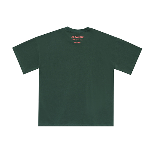 ジルサンダー 短袖Tシャツ  スーパーコピー  JIL SANDER クラシックなロゴ入りBFショートスリーブTシャツ